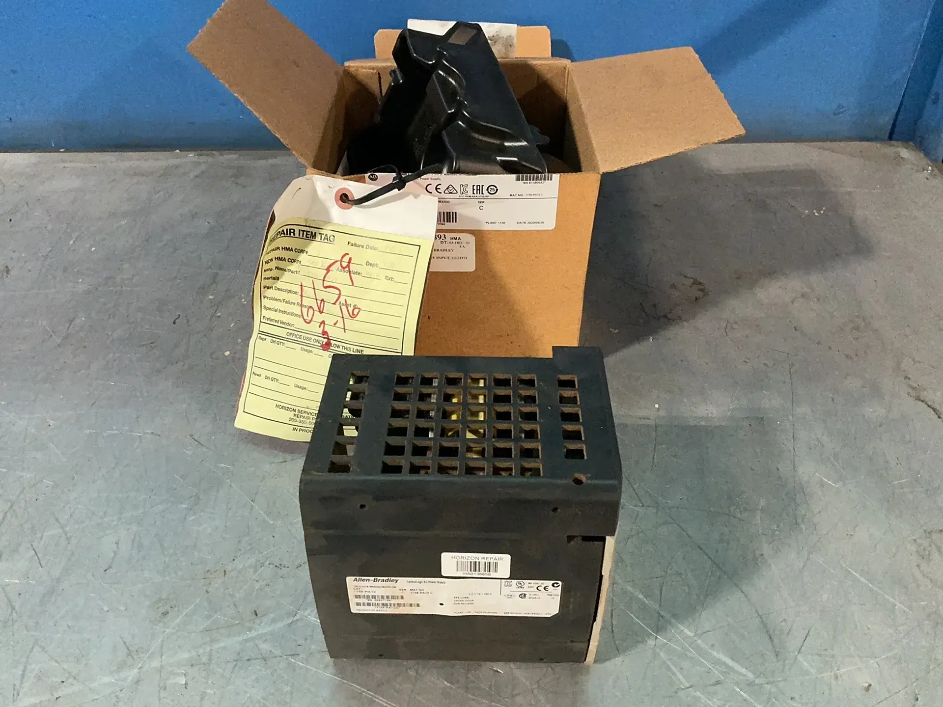 Used ALLENBRADLEY 1756PA72 PLC Power Supplies Ohio US | HGR 24 #1300009