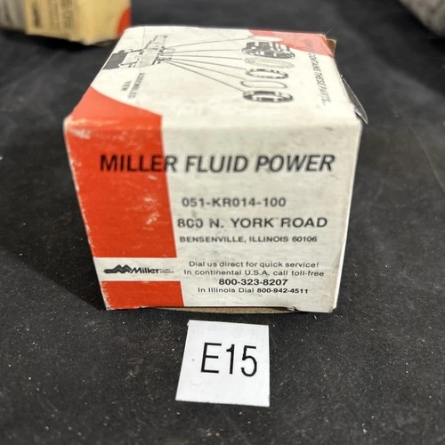 New | in-Stock Miller Fluid Power 051-KR014-100 Miscellaneous MRO Indiana US | J&J Industrial Supply #1071650
