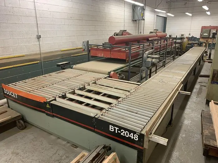 Used DOUCET BT-2048 RETURN CONVEYOR Conveyors | Pruitt Machinery #716063