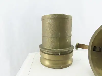 6C Type C  Brass 6" Camlock Coupling Fitting Male And Female Set