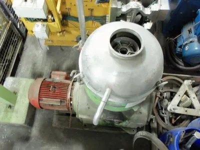 Westfalia KO 15006 chamber bowl centrifuge, 316SS.
