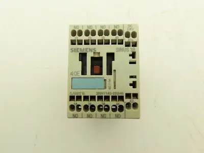 Siemens 3RH1140-2BB40 Auxiliary Contactor Size S00 4NO 600vAC 10A Lot Of 11