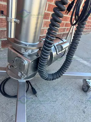 Used SHARPE MIXERS SSG-050VF PORTABLE MIXER 350 RPM W/ VFD, 1/2 HP MOTOR, TWO IMPELLERS Portable Mixers California US | Equipment Lab #1372907