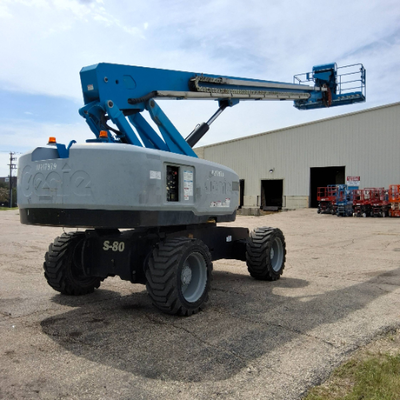 Used 2017 S-80X Genie Telescopic Boom Lifts Wisconsin US | Stack Equipment #1418854
