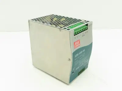 Mean Well SDR-480-48 PLC DIN Rail Power Supply 48VDC 10A 100-240V