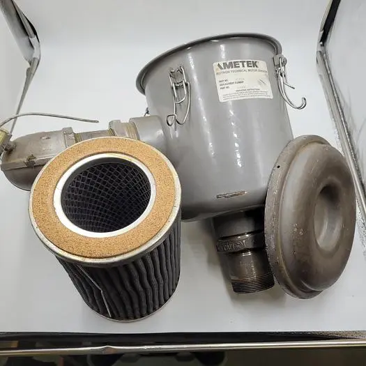 Used AMETEK 515256 - AMETEK ROTRON INLINE FILTER 2.5" & PIPE FITTINGS Filters | ND Industrial Surplus #1219031