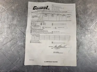 USED CONVAL INC. 12G4CJ-105(8J)-BW160-DG