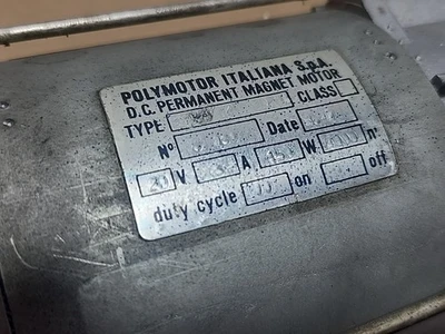 USED Polymotor Italiana 81060