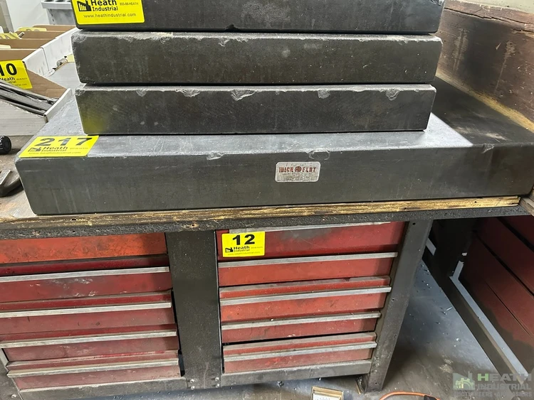 Used _UNKNOWN_ (3) GRANITE SURFACE PLATES 36 X 24 & 24 X 18 Granite Surface Plates Illinois US | Heath Industrial Auction Services #1420016