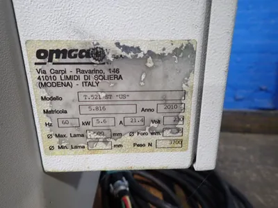 USED 2010 OMGA T.521ST US