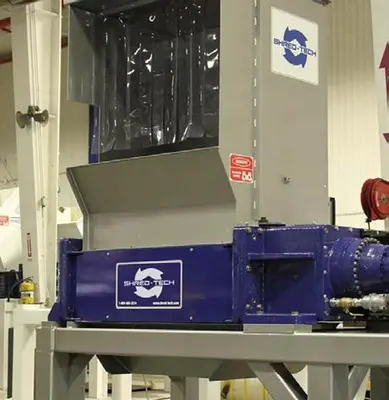NEW 2026 SHRED-TECH ST-300E INDUSTRIAL SHREDDER