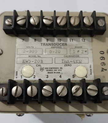 USED OHIO SEMITRONICS EW5-20B