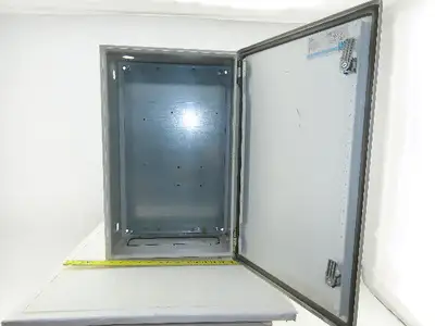 Rittal AE 1038 23-1/2x15"x7-1/2" Electrical Enclosure Wall Mount W/Back Plate