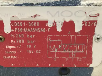 USED MOOG D661-5009