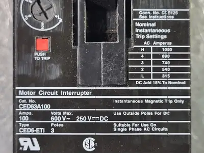 New | in-Stock SIEMENS CED63A100 Switchgears British Columbia CA | Lenmark #244667