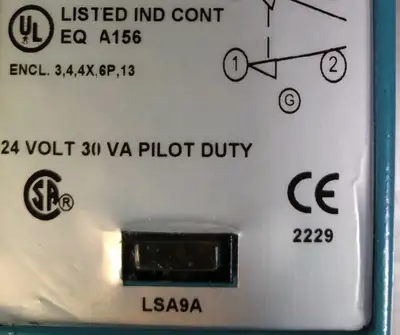 Honeywell LSA9A Limit Switch Loc4E38