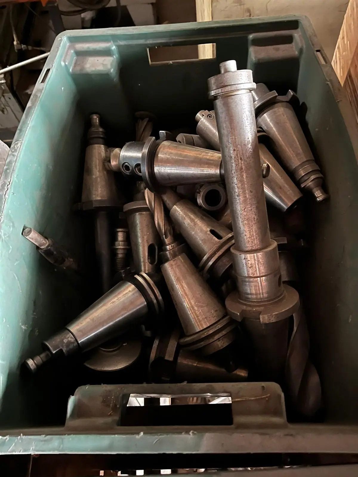 USED VARIOUS MILLING HEADS IS0 50