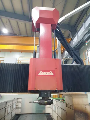 2005 AWEA HVM-6032 MACHINING CENTERS, VERT., CNC, BRIDGE TYPE | Machinery Network (4)