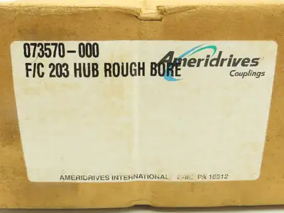 Ameridrives 073570-000 Gear Coupling Hub F/C 203 Plain Hub 5.75" OD