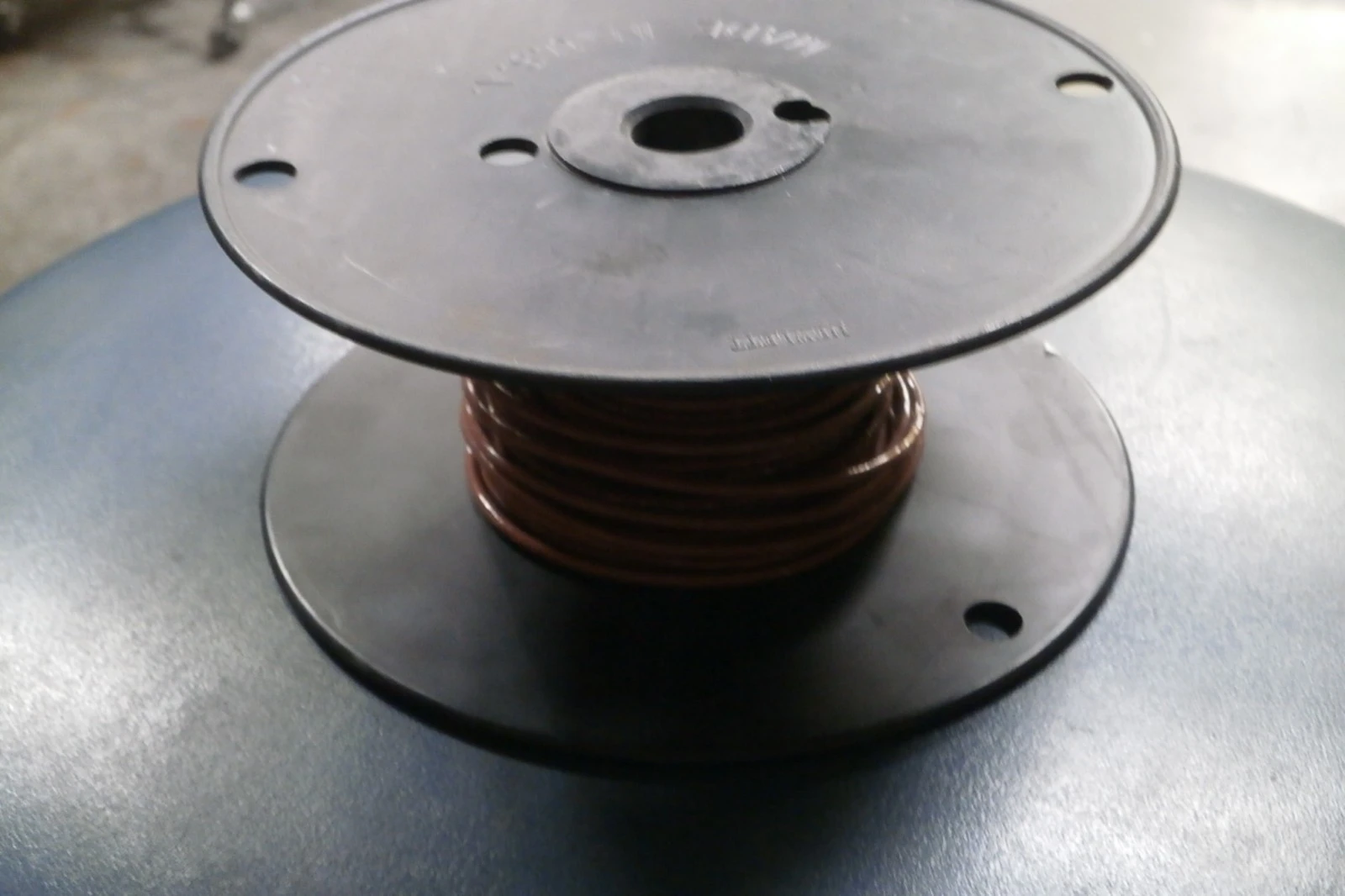 NEW FIXTURE WIRE 16 BROWN STRANDED COPPER