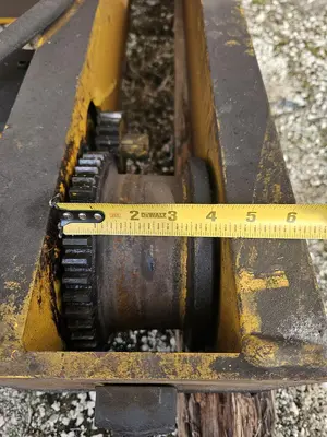 USED 1999 USECO INDUSTRIES 3 TON DOUBLE BRIDGE OVERHEAD CRANE