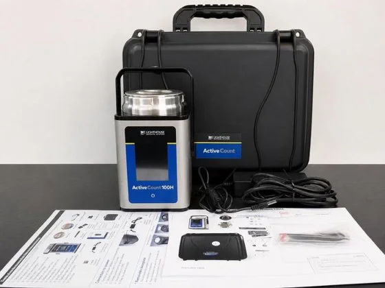 Used LIGHTHOUSE ACTIVECOUNT 100H Air Sampling New Jersey US | Bionex Scientific LLC #944488