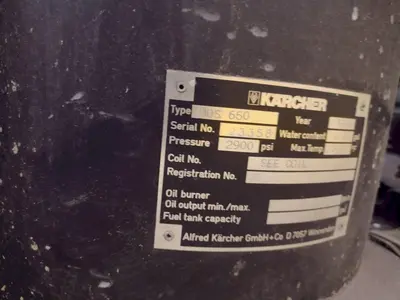 USED KARCHER HDS650