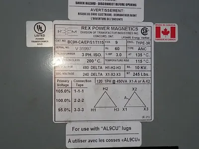 USED REX BC9HCA/EP/S1/T115