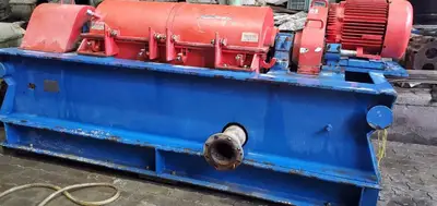 NOV/Brandt HS-1850 oilfield decanter centrifuge, 316SS.