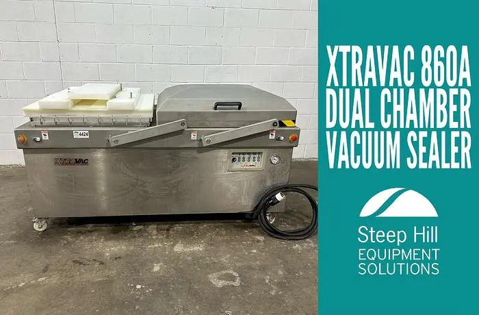 Used XTRAVAC PACKAGING MACHINES 860A Bag Sealers | Steep Hill Equipment Solutions #773380