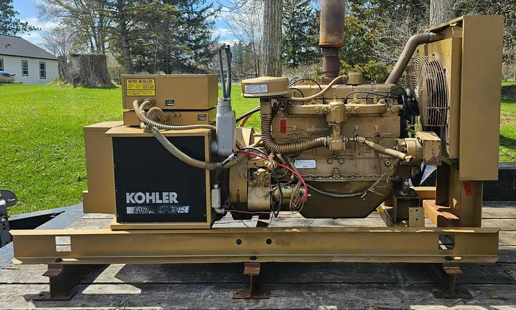 Used 1984 KOHLER 55RZ82 Generators Wisconsin US | Lemke Machinery Sales #549168
