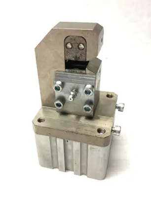 USED ABICOR BINZEL PNEUMATIC ACTUATION UNIT