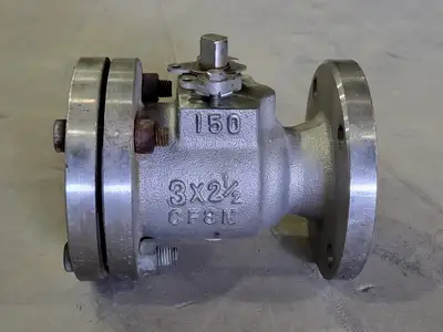3" x 2-1/2" Class 150 Ball Valve