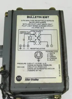 USED ALLEN BRADLEY 836T-T2531X22X15