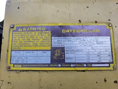 USED CATERPILLAR V200B STR