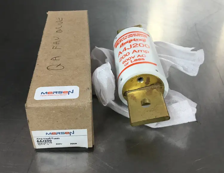 Used Mersen A4J200 Fuses | Palmetto Automation #1148978