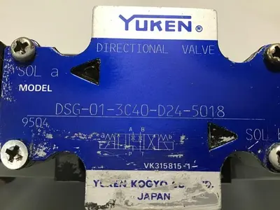 USED YUKEN DSG-01-3C40-D24-5018