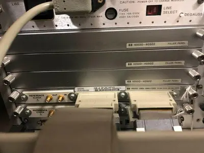 HEWLETT PACKARD 16500C LOGIC ANALYSIS SYSTEM