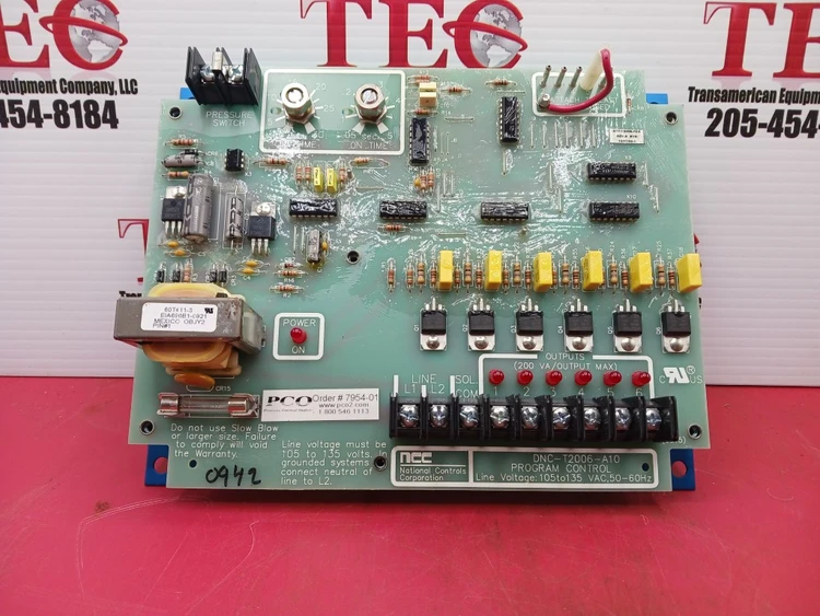 New | in-Stock NCC DNC-T2006-A10 I/O Boards & Replacement Parts Alabama US | Transamerican Equipment Company #706171