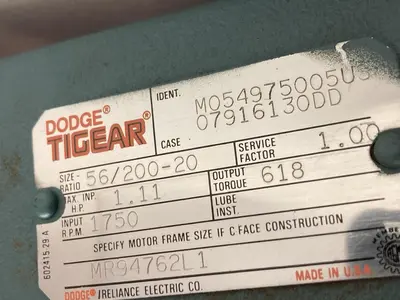 Used DODGE MR94762L1 Industrial Controls | Surplus Asset Holdings #1220504