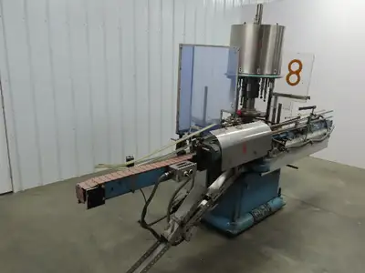 Consolidated Packaging Machinery CaPeM D-10-A Automated Bottle Capping Machine