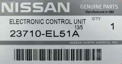 NEW NISSAN 23710-EL51A ECU UNIT MEC90-342 A2 9312B 23710EL51A