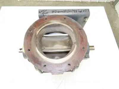 Sprout Waldron Rotary Airlock Feeder Valve 10x8" Round x Square Flange (Rebuilt)