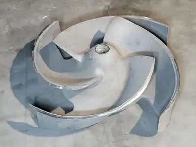 Pump Impeller, 3175L, 14x14-12, 4-Vane, 259-73