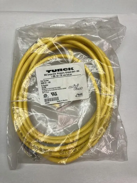 Used TURCK RKM 61-4M Cable & Wire Ohio US | Surplus Asset Holdings #1238547
