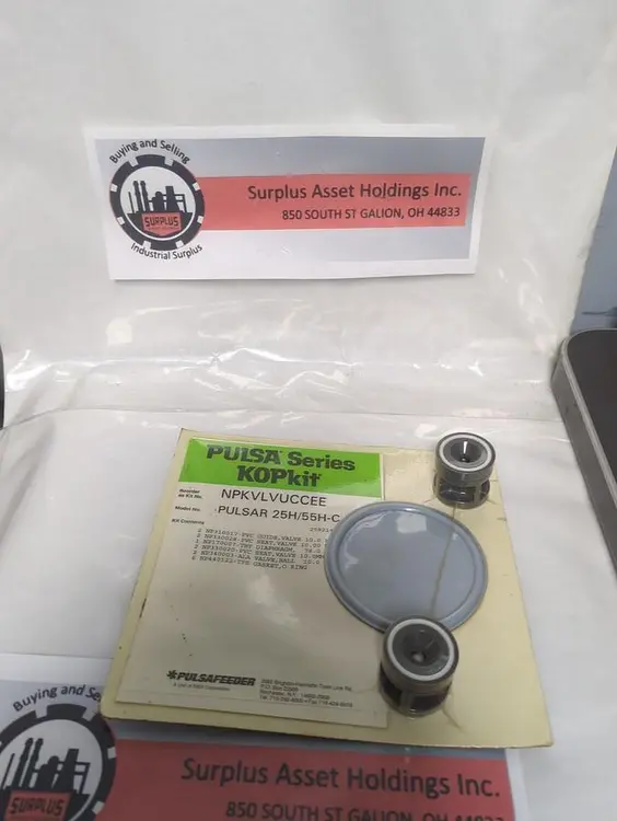 New | in-Stock PULSAFEEDER PULSAR 25H/55-H-C Pump & Valve Parts Ohio US | Surplus Asset Holdings #1468928
