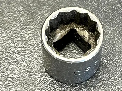 CRAFTSMAN, 3/8" DRIVE SHALLOW SOCKET, 16MM METRIC, 12 POINT