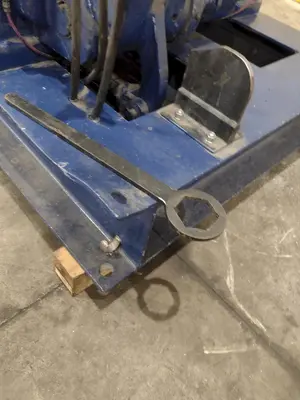 12' X 1/2" WEBB MODEL #9L-1312 3 ROLL INITIAL PINCH PLATE ROLL : YOBRO #24943