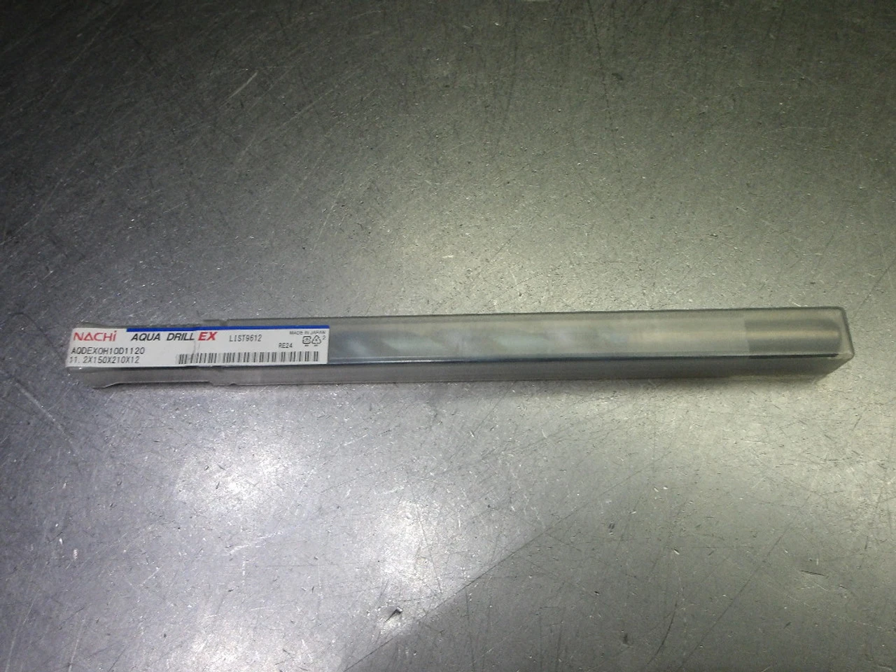 Nachi Aqua Drill EX 11.2mm Coolant Thru Carbide Drill AQDEX0h10d1120 (LOC1048B)