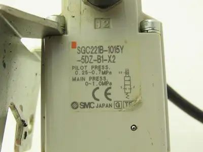 SMC SGC221B-1015Y-5DZ-B1-X2 Coolant Valve 3/8" NPT